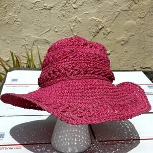Pink Panama Jack Sun Hat